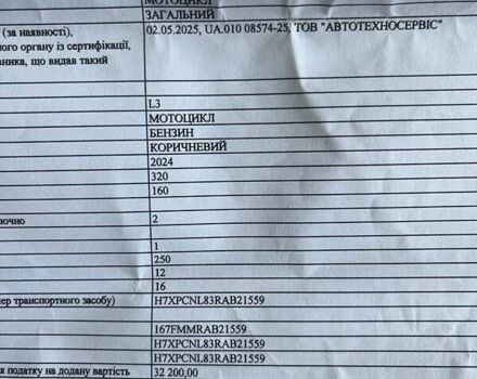 Коричневий Rider CBR 250, об'ємом двигуна 0 л та пробігом 659 тис. км за 1329 $, фото 7 на Automoto.ua