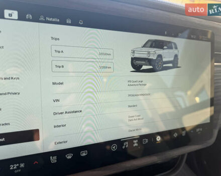 Белый Rivian R1S, объемом двигателя 0 л и пробегом 3 тыс. км за 75000 $, фото 15 на Automoto.ua