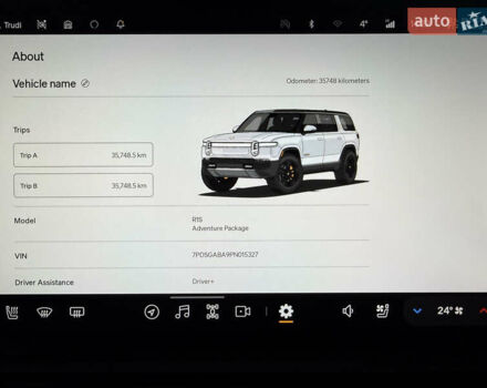 Білий Rivian R1S, об'ємом двигуна 0 л та пробігом 35 тис. км за 55000 $, фото 26 на Automoto.ua
