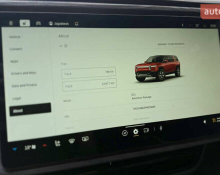 Серый Rivian R1S, объемом двигателя 0 л и пробегом 13 тыс. км за 49000 $, фото 26 на Automoto.ua