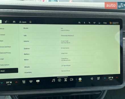 Серый Rivian R1S, объемом двигателя 0 л и пробегом 39 тыс. км за 56000 $, фото 14 на Automoto.ua