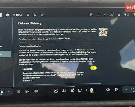 Черный Rivian R1T, объемом двигателя 0 л и пробегом 47 тыс. км за 49950 $, фото 43 на Automoto.ua