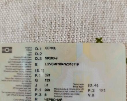 Красный Senke SK, объемом двигателя 0.2 л и пробегом 8 тыс. км за 930 $, фото 11 на Automoto.ua