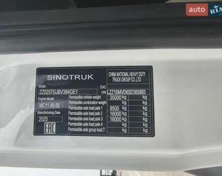 Білий Sinotruk Howo T5G TX, об'ємом двигуна 10.5 л та пробігом 0 тис. км за 116500 $, фото 6 на Automoto.ua