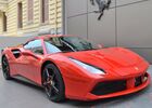 Красный Феррари 488, объемом двигателя 3.9 л и пробегом 46 тыс. км за 215983 $, фото 1 на Automoto.ua