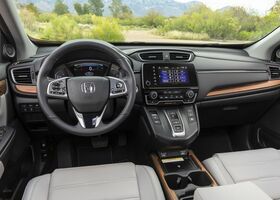 Вид салона новой Honda CR-V 2021 года