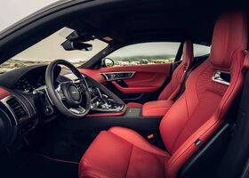 Jaguar F-Type 2021 сиденья Сиденья в купе Jaguar F-Type 2021