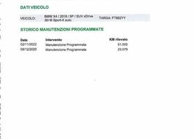 Синий БМВ Х4, объемом двигателя 2 л и пробегом 76 тыс. км за 44517 $, фото 14 на Automoto.ua