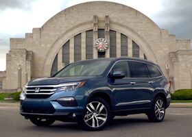 Honda Pilot 2016 на тест-драйве, фото 11