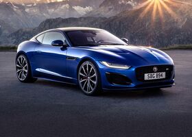 Jaguar F-Type 2021 синий кузов Jaguar F-Type 2021 года синего цвета на AutoMoto.ua