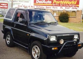 Дайхатсу Фероза, Внедорожник / Кроссовер 1988 - 1998 Soft Top 1.6 i 16V (95 Hp)