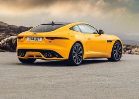Jaguar F-Type 2021 новый кузов Обновленное купе Jaguar F-Type 2021 года