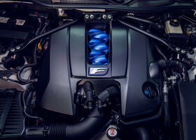 Мощность двигателя нового Lexus RC 2021
