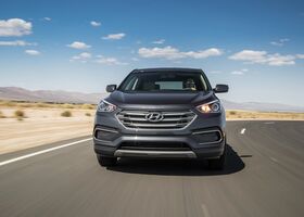 Hyundai Santa FE 2018 на тест-драйве, фото 6