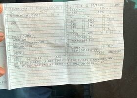 Форд Си-Макс 2004 в Европе на Automoto.ua Форд Си-Макс, объемом двигателя 1.56 л и пробегом 225 тыс. км за 1399 $, фото 4 на Automoto.ua