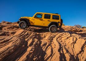 Jeep Wrangler 2020 желтый Jeep Wrangler 2020 года кузов желтого цвета