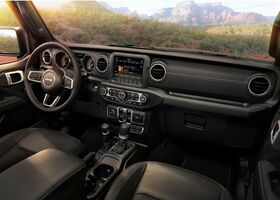 Салон Jeep Wrangler 2020 года Интерьер нового внедорожника Jeep Wrangler 2020