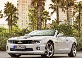 Шевроле Камаро, Кабриолет 2012 - н.в. V Convertible 6,2i V8 MT (432 Hp)