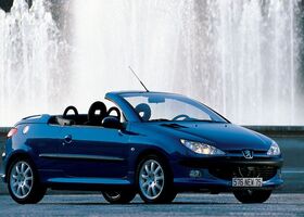 Пежо 206, Кабріолет 2000 - 2008 CC 1.6 MT (109 Hp)