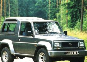 Дайхатсу Rocky, Позашляховик / Кросовер 1987 - 1993 Hard Top (F7,F8) 2.8 TD (91 hp)