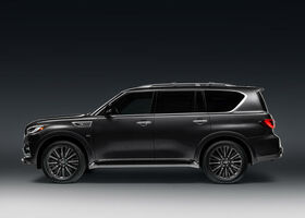 Infiniti QX80 2019 на тест-драйве, фото 3