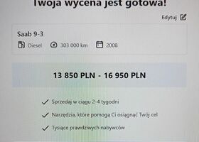 Сааб 9-3, объемом двигателя 1.91 л и пробегом 303 тыс. км за 2268 $, фото 4 на Automoto.ua