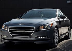 Hyundai Genesis 2016 на тест-драйве, фото 4