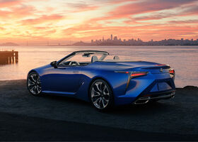 Варіанти кольору кузова нового Lexus LC 2021