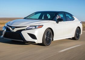 Toyota Camry 2018 на тест-драйве, фото 2