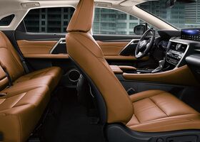 Роскошный салон нового Lexus RX 2021 года выпуска