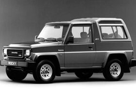 Дайхатсу Rocky, Позашляховик / Кросовер 1987 - 1993 Soft Top (F7,F8) 2.8 TD (91 hp)