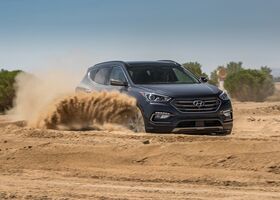 Hyundai Santa FE 2018 на тест-драйве, фото 5