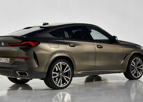 Вид BMW X6 2020 с правой стороны