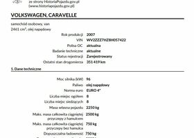 Фольксваген Каравелла, об'ємом двигуна 2.46 л та пробігом 353 тис. км за 8531 $, фото 29 на Automoto.ua