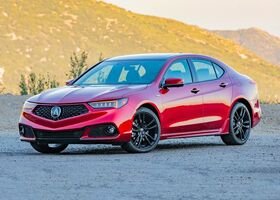 Вигляд седана Acura TLX 2020 з лівого боку