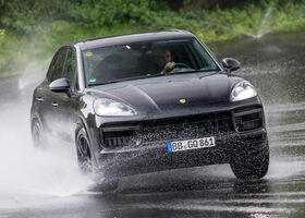 Porsche Cayenne 2017 на тест-драйве, фото 7