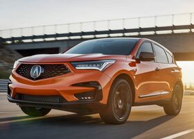 Позашляховик Acura RDX оранжевого кольору