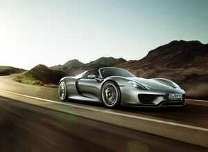 Порше 918 Спайдер можно заказать в Украине Гибрид Порше 918 Спайдер 2013