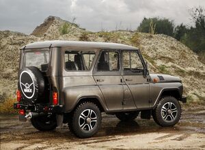 Спецверсия УАЗ Патриот Трофи 2013 UAZ Patriot Trophy 2013