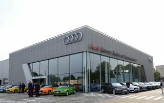 Логотип НІКО-Захід Audi
