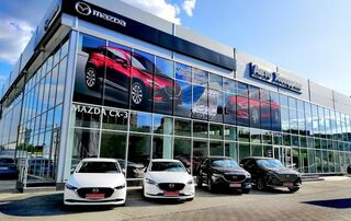 Автосалон АВТО ХОЛДИНГ Mazda Логотип АВТО ХОЛДИНГ Mazda