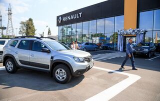 Логотип Renault Киев - Виннер Оболонь