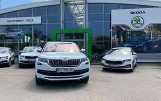 Автосалон SKODA Одесса Логотип SKODA Одесса