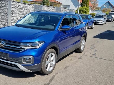 Фольксваген T-Cross 2022 в Европе на Automoto.ua Синий Фольксваген T-Cross, объемом двигателя 1 л и пробегом 36 тыс. км за 23144 $, фото 1 на Automoto.ua