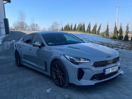 Киа Stinger 2019 в Европе на Automoto.ua Серый Киа Stinger, объемом двигателя 2.2 л и пробегом 130 тыс. км за 114999 $, фото 1 на Automoto.ua