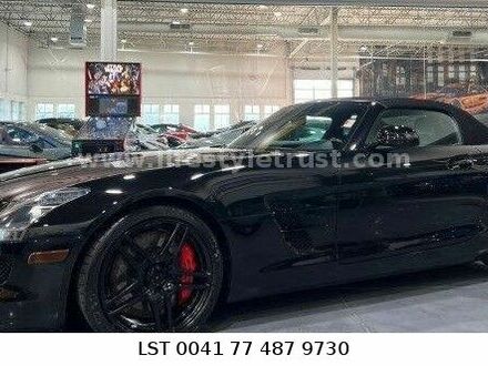 Мерседес SLS AMG 2012 в Европе на Automoto.ua Черный Мерседес SLS AMG, объемом двигателя 6.21 л и пробегом 37 тыс. км за 133613 $, фото 1 на Automoto.ua