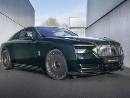 Ролс Ройс Spectre 2024 у Європі на Automoto.ua Зелений Ролс Ройс Spectre, об'ємом двигуна 0 л та пробігом 3 тис. км за 631174 $, фото 1 на Automoto.ua