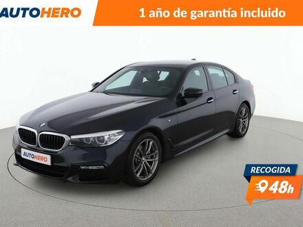 БМВ 5 Серия 2018 в Европе на Automoto.ua Синий БМВ 5 Серия, объемом двигателя 2 л и пробегом 119 тыс. км за 27891 $, фото 1 на Automoto.ua