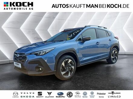 Субару Crosstrek 2024 в Европе на Automoto.ua Синий Субару Crosstrek, объемом двигателя 2 л и пробегом 2 тыс. км за 36244 $, фото 1 на Automoto.ua