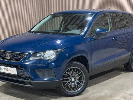 Сеат Ateca 2017 в Европе на Automoto.ua Синий Сеат Ateca, объемом двигателя 1 л и пробегом 101 тыс. км за 11537 $, фото 1 на Automoto.ua